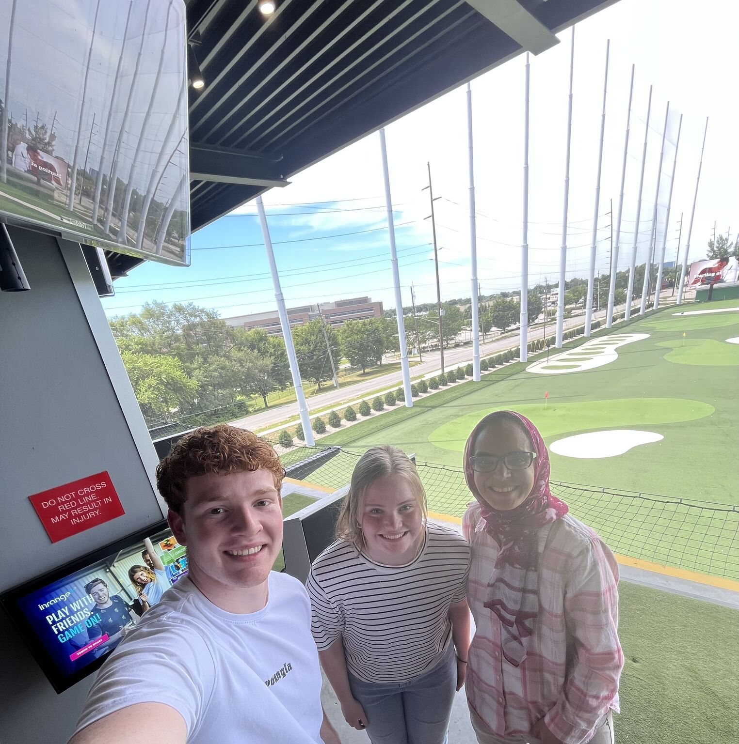 Lab outing at Topgolf