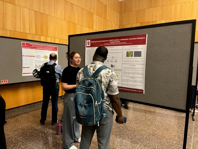 Erin presenting at IUSCCC